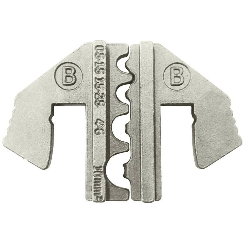 foto del prodotto ple-0b matrici di crimpaggio capocorda non isolato range di compressione 1.5 fino a 10 mm adatto per marchi - toolcraft