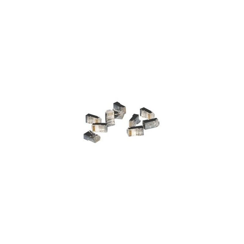 foto del prodotto plug ftp cat 6 schermato per cablaggio ethernet ad alte prestazioni