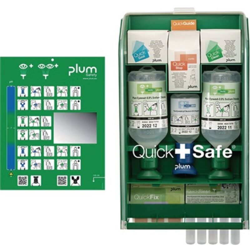 foto del prodotto plum - completa di gabinetto d'emergenza box quicksafe