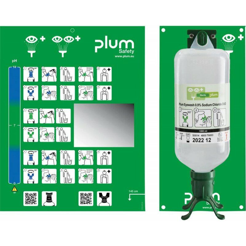 foto del prodotto plum duo doccia oculare con 1 bottiglia 1000 ml