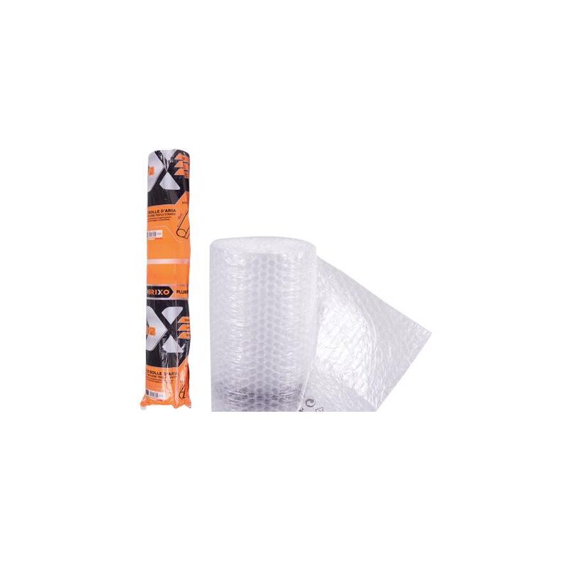foto del prodotto pluriball rotolo 7,5 metri lunghezza h 50 cm bolle d aria imballaggio 27622 