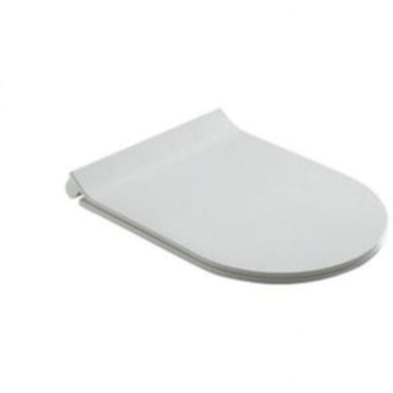 foto del prodotto plus design sedile extra slim chiusura rallentata termoindurente bianco codice prod 5478 - galassia