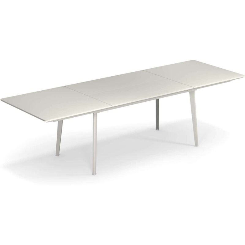 foto del prodotto plus4 tavolo allungabile bianco raggrinzato 9002