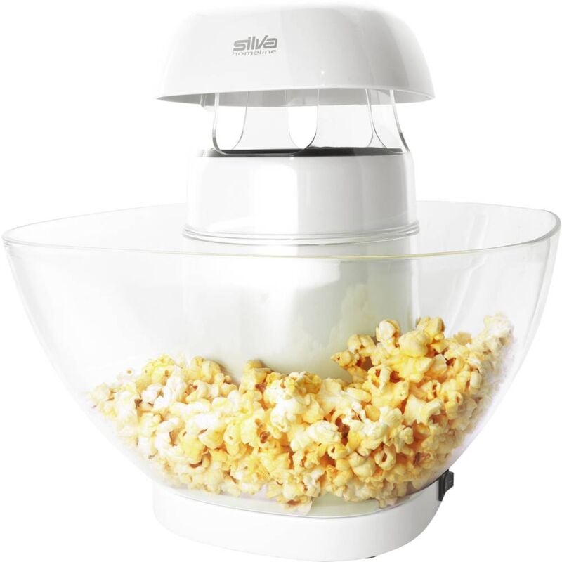 foto del prodotto pm 440 428023 macchina per i popcorn bianco silva homeline