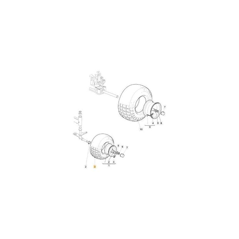 foto del prodotto pneumatico 15x6.00-6 pr2 tl s373a deli originale stiga - 125590032 0