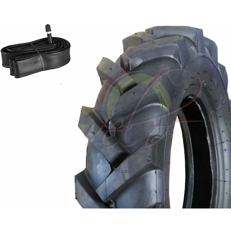 foto del prodotto pneumatico camera d aria trattorino 4.00 10 tm rinforzato 4pr gomma ruota copertone motozappa tosaerba motocoltivatore ecovelo