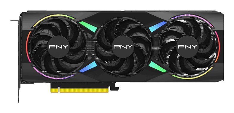 foto del prodotto pny geforce rtx 5070 12gb argb oc triple fan