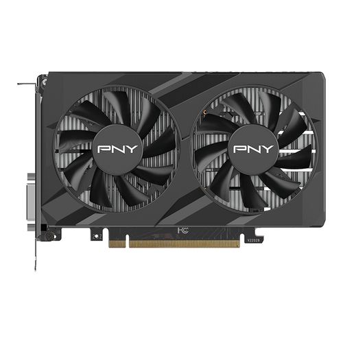 foto del prodotto pny vga geforce rtx 3050, rtx 3050 6gb verto, dual fan, dlss 3