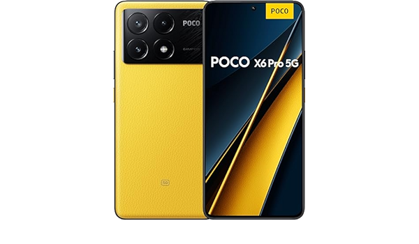 foto del prodotto poco x6 pro 12 512gb ds 5g yellow oem
