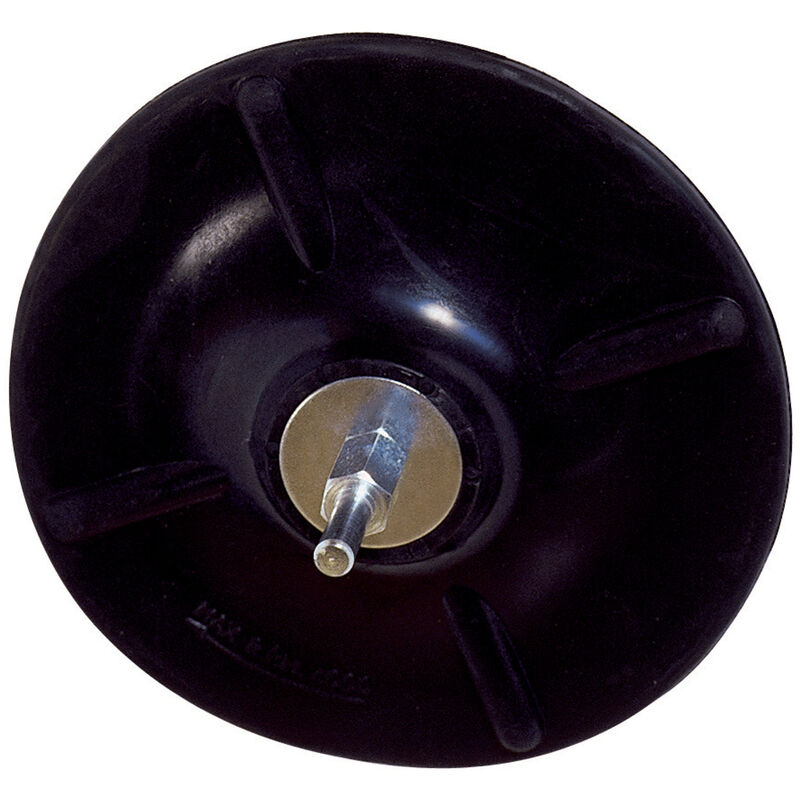 foto del prodotto poggi 338.00 platorello di gomma d 125 mm