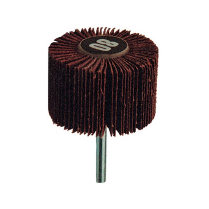 foto del prodotto poggi 358.60 ruota abrasiva lamellare d 60x40 mm