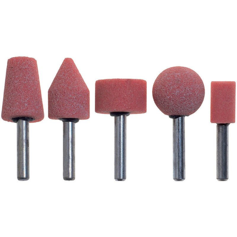foto del prodotto poggi 399.00 mole abrasive conf 5 q.ta gambo d 6 mm