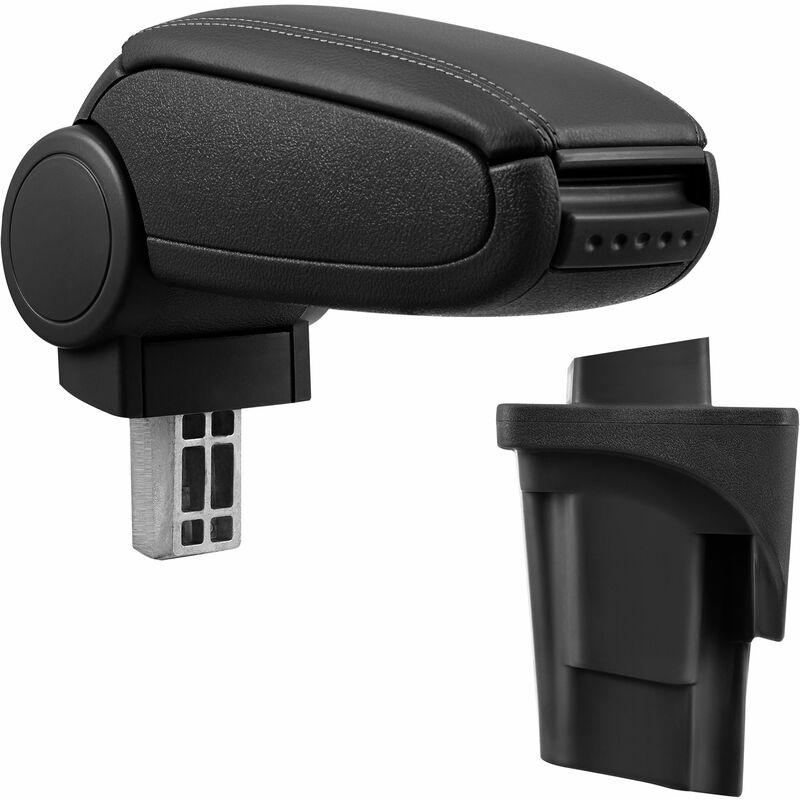 foto del prodotto poggiabraccio con vano portaoggetti per seat leon 1p similpelle nero pro.tec 