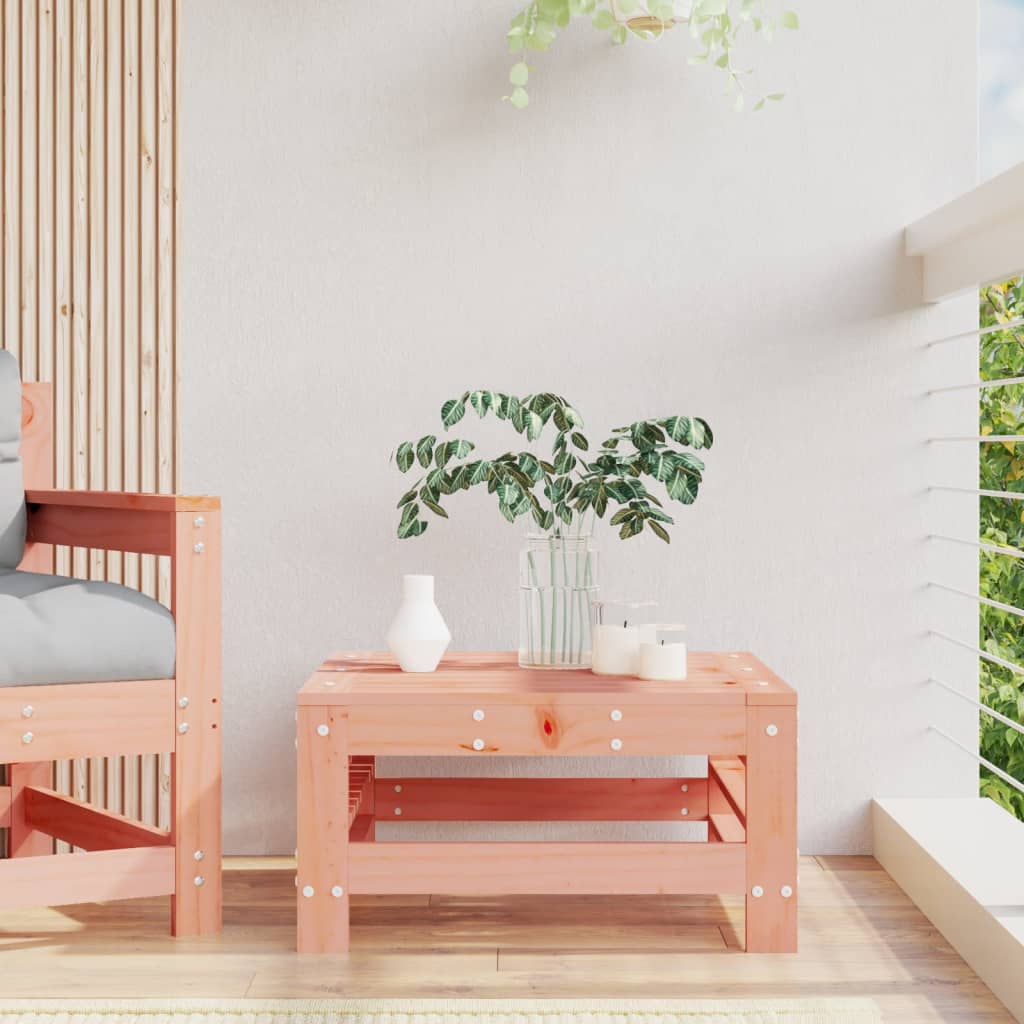 foto del prodotto poggiapiedi da giardino in legno massello di douglas