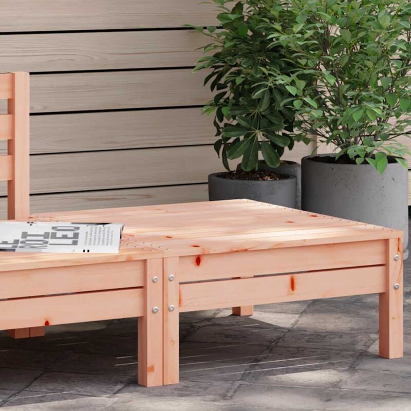 foto del prodotto poggiapiedi da giardino in legno massello di douglas vidaxl