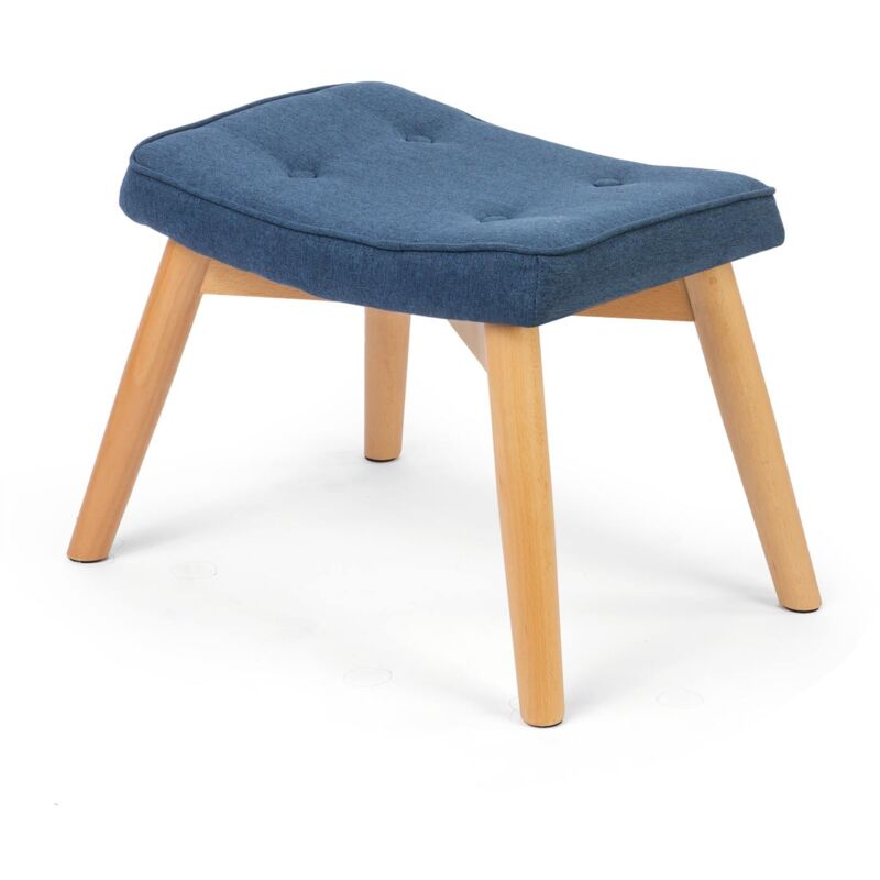 foto del prodotto poggiapiedi per la poltrona norse sofatel blu