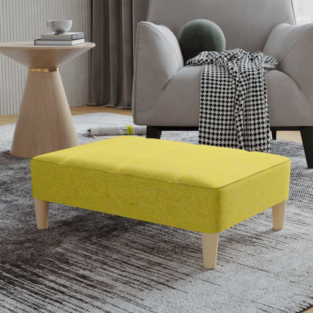 foto del prodotto poggiapiedi verde 78x56x32 cm in tessuto cod mxl 66299