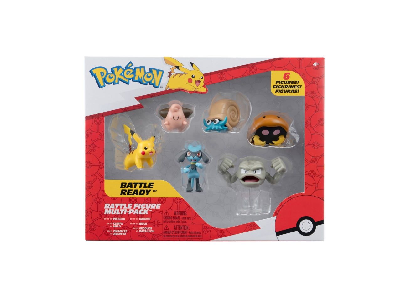 foto del prodotto pokemon confezione deluxe con 6 personaggi