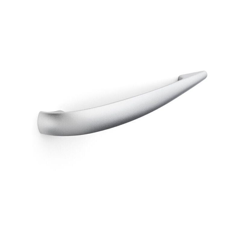 foto del prodotto polideas maniglia affusolata effetto alluminio 168x18x27 309 arrow