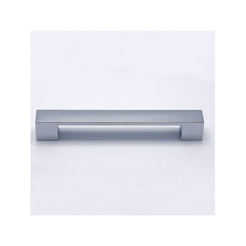 foto del prodotto polideas maniglia da cucina effetto cromato lucido lunga e sottile 197x26x27mm 304b cook