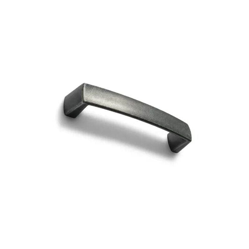 foto del prodotto polideas maniglia dalle linee morbide effetto ferro 108x17x27mm 389 round