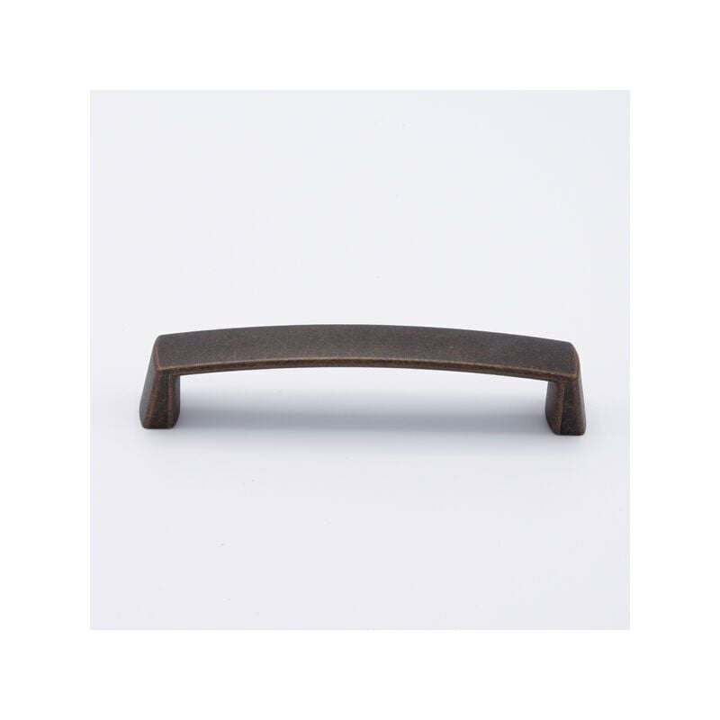 foto del prodotto polideas maniglia dalle linee morbide effetto rame 140x20x28mm 389b round b