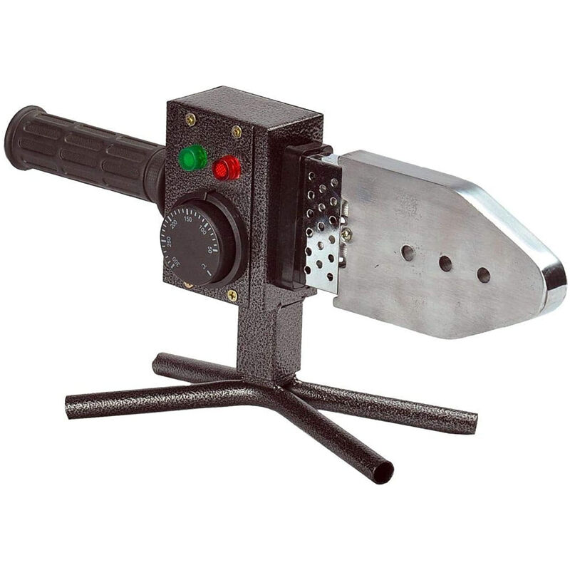 foto del prodotto polifusore saldatore 800w per tubi in plastica con valigetta 7 matrici 20 63