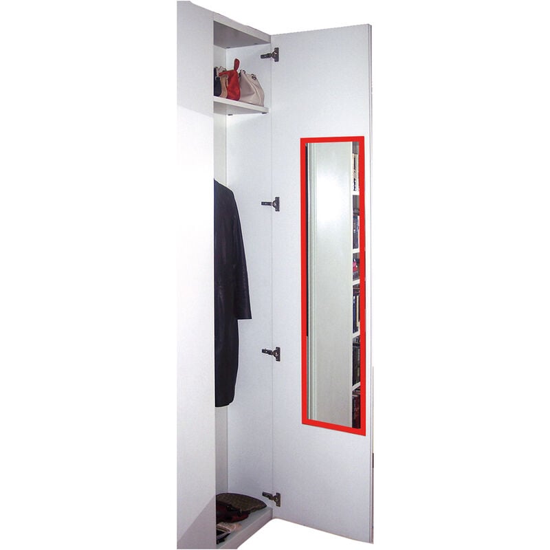 foto del prodotto polimark specchio acrilico specchio armadio cm 120 x 34,7