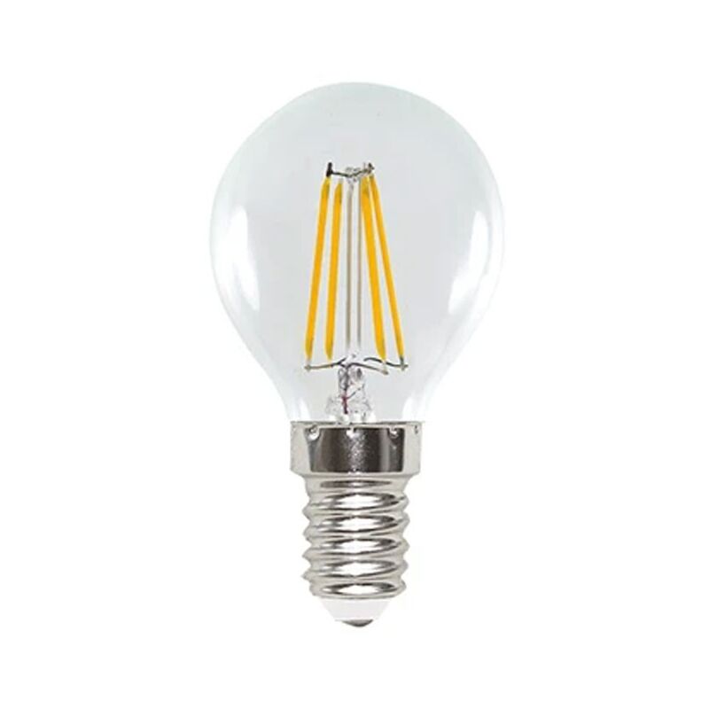 foto del prodotto poliplast lampadina sfera a filamento led 5w 3000k attacco e14 500761w