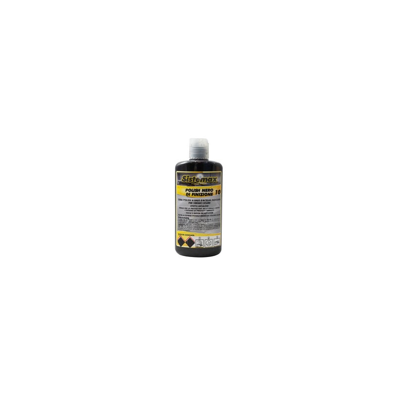 foto del prodotto polish nero 10 0,25 lt sistemax