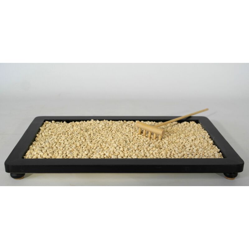 foto del prodotto pollice verde kanuma terriccio acido per bonsai grano 2 5 mm. confezione da 2 litri