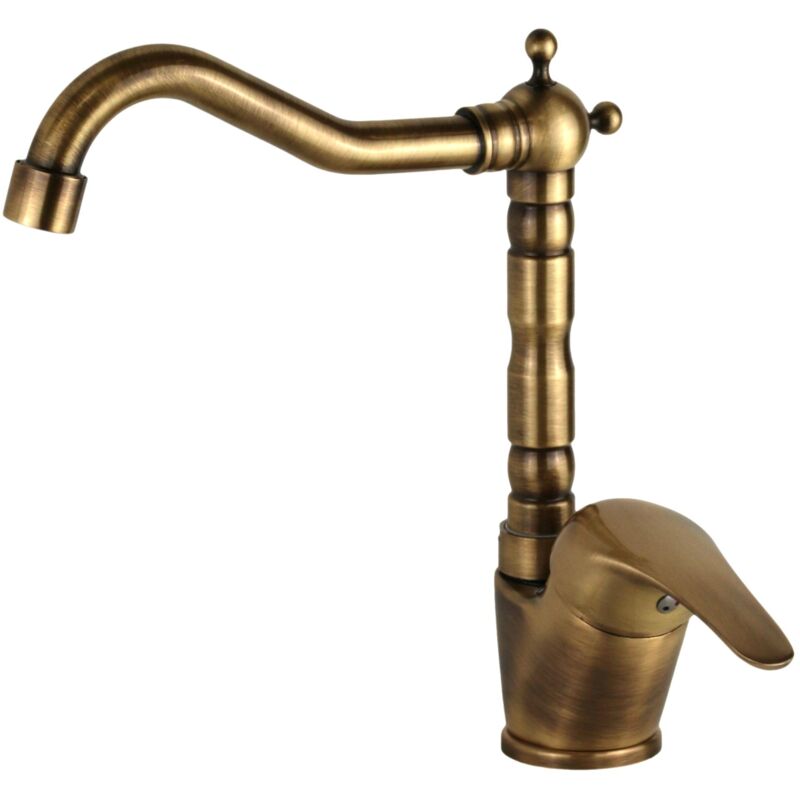foto del prodotto pollini acqua design miscelatore cucina colore bronzo con canna orientabile pollini england mxbmc5tr3oa bronzo