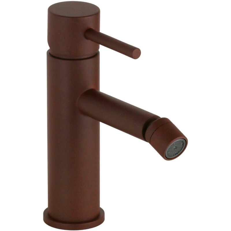 foto del prodotto pollini acqua design miscelatore per bidet modello tondo in colore ruggine pollini jessy color mxbimcmmca4 ruggine