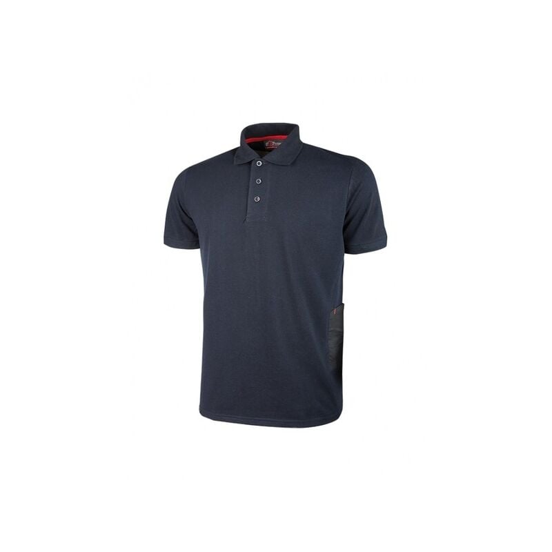 foto del prodotto polo da lavoro a manica corta u power gap blue blue 3xl