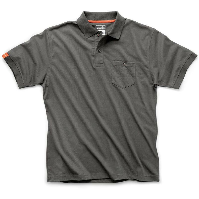 foto del prodotto polo da lavoro eco worker grigio grafite taglia l