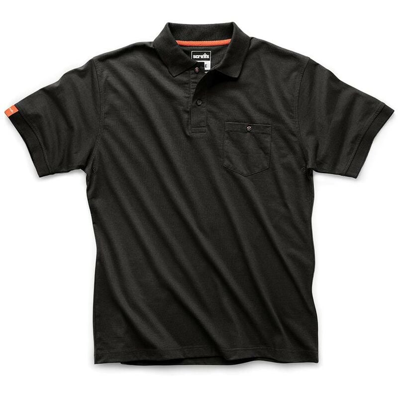 foto del prodotto polo da lavoro eco worker nera taglia xxxl
