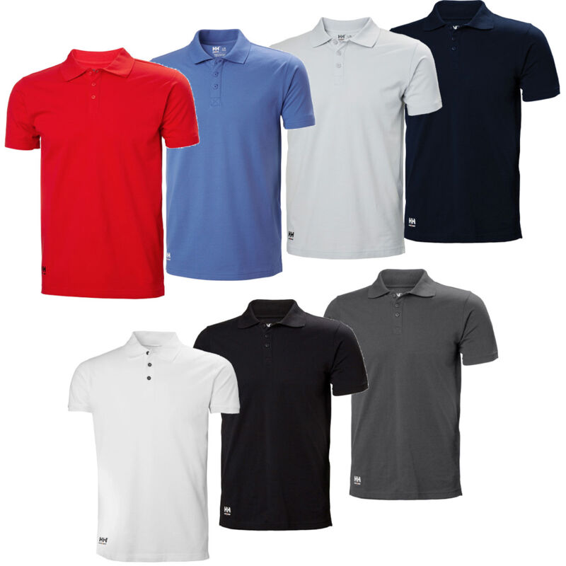 foto del prodotto polo da lavoro helly hansen classic polo 79167 l blu