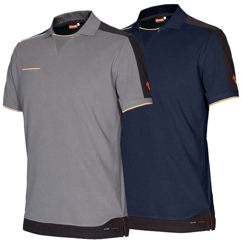 foto del prodotto polo da lavoro issaline t shirt extreme 8825nb s grigio