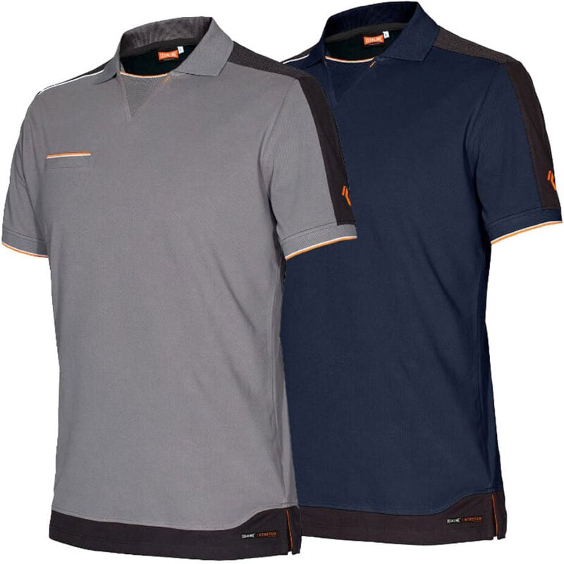 foto del prodotto polo da lavoro issaline t shirt extreme 8825nb xxxl grigio