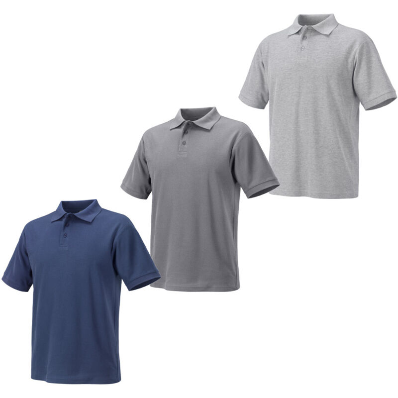 foto del prodotto polo da lavoro neri smart xxxl blu