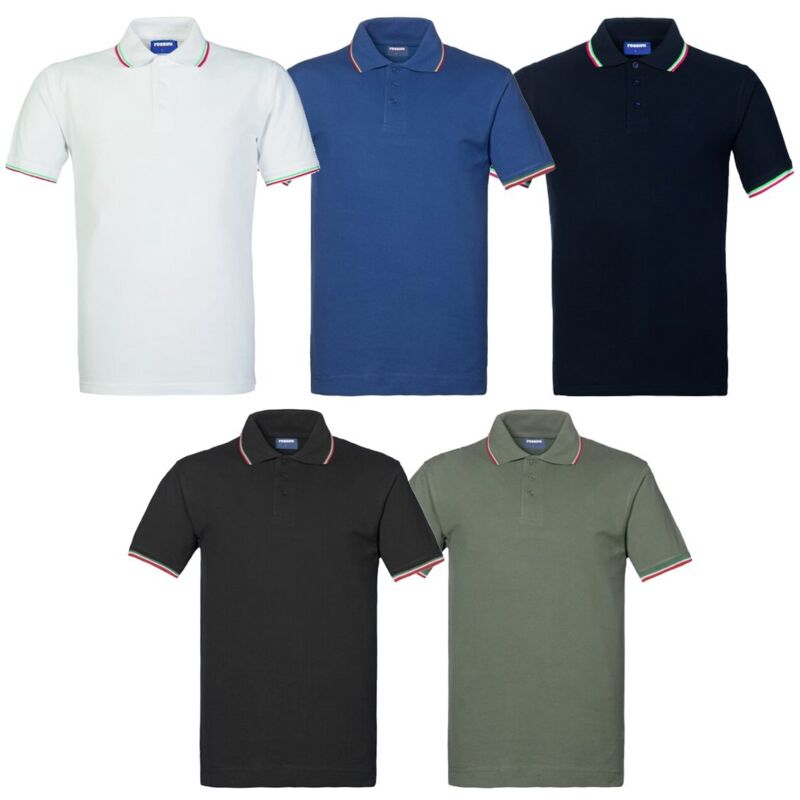 foto del prodotto polo da lavoro rossini italia xl blu