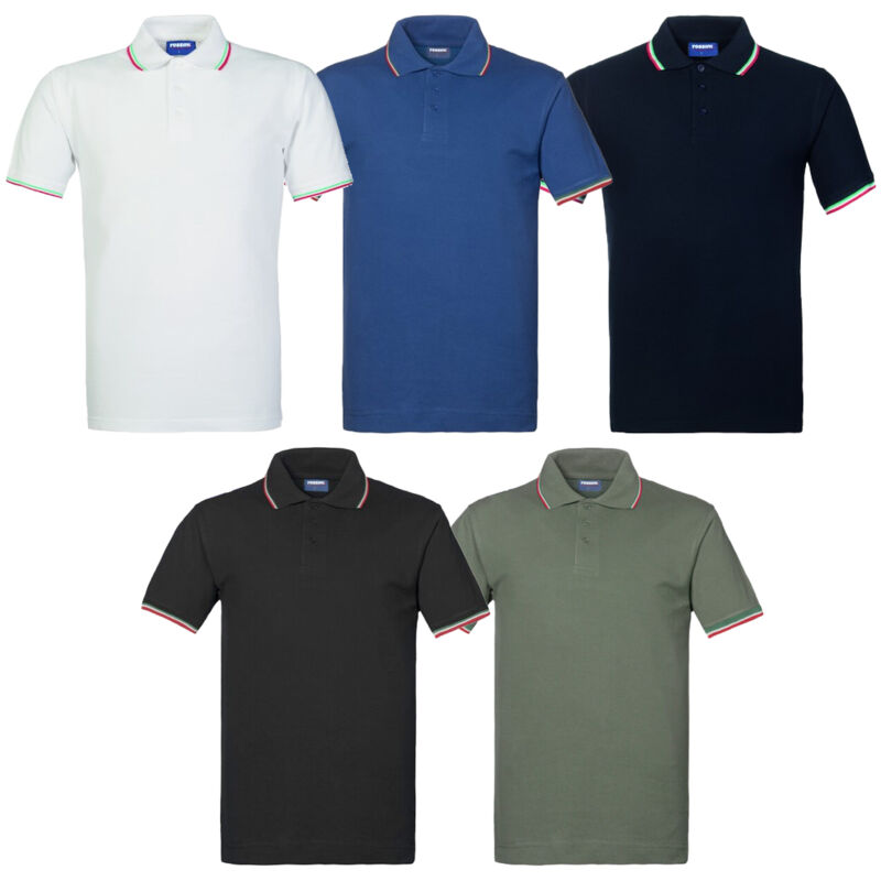 foto del prodotto polo da lavoro rossini italia xxxxxl nero