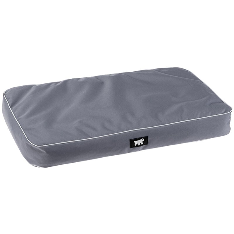 foto del prodotto polo materassino con imbottitura estraibile. in vari colori e misure.. variante 110 misure 110 x 70 x h 8 cm grigio ferplast