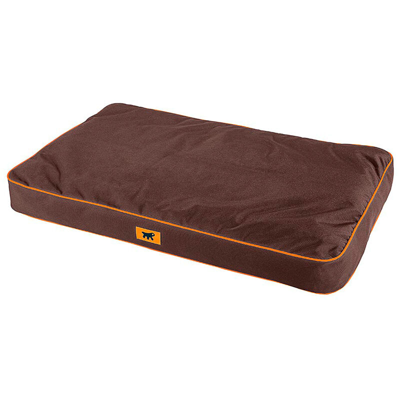foto del prodotto polo materassino con imbottitura estraibile. in vari colori e misure.. variante 80 misure 80 x 50 x h 8 cm marrone ferplast