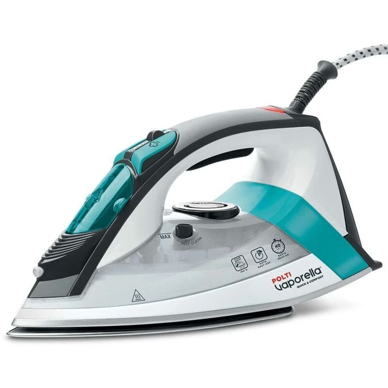 foto del prodotto polti - b09mtdnjz5 ferro da stiro a vapore 2200w 0 3 l self clean acciaio