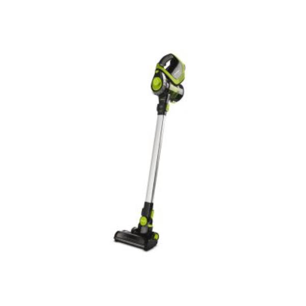 foto del prodotto polti forzaspira slim sr110 aspirapolvere a bastone 2 in 1 batteria secco hepa senza sacchetto nero, lime, metallico