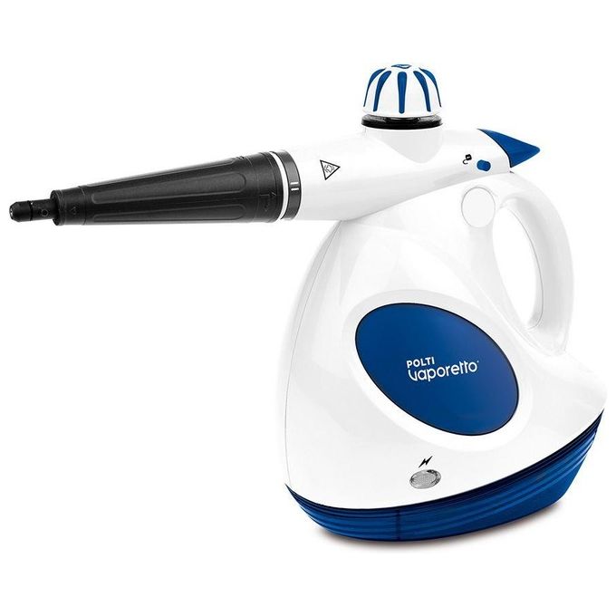 foto del prodotto polti pgeu0011 vaporetto first pistola a vapore capacita' 200 ml potenza 1000 w bianco-blu