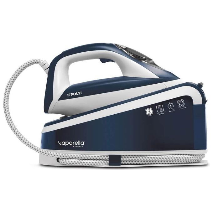 foto del prodotto polti pleu0244 vaporella express ve30.10 ferro da stiro a caldaia capacita 1,6 litri potenza 2200 w tecnologia one temperature bianco blu