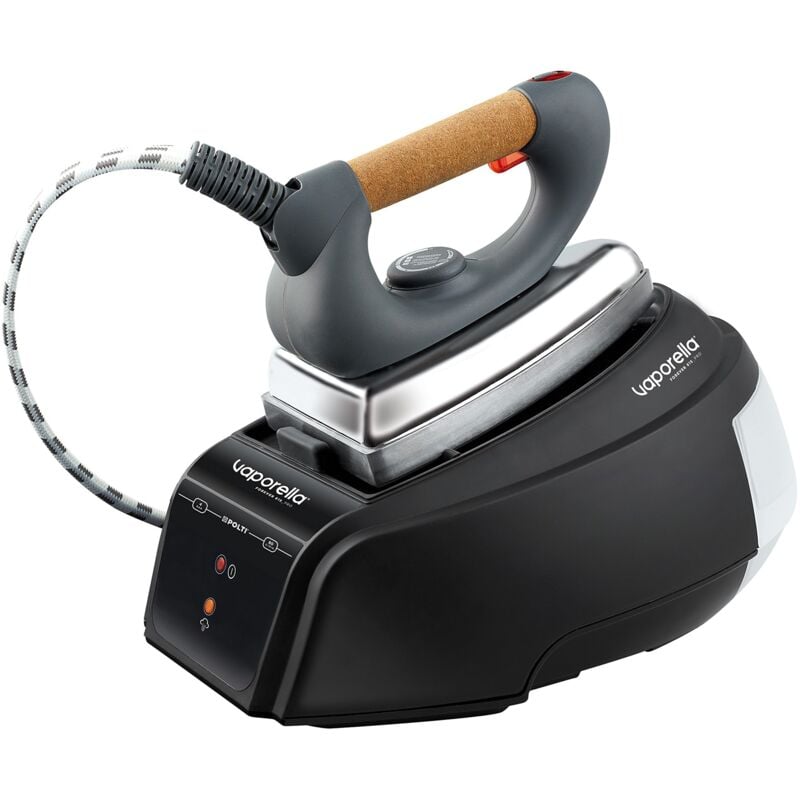foto del prodotto polti vaporella forever 615 pro, ferro da stiro a vapore con caldaia ad autonomia illimitata, pressione 4 bar, potenza 2150 w, serbatoio estraibile