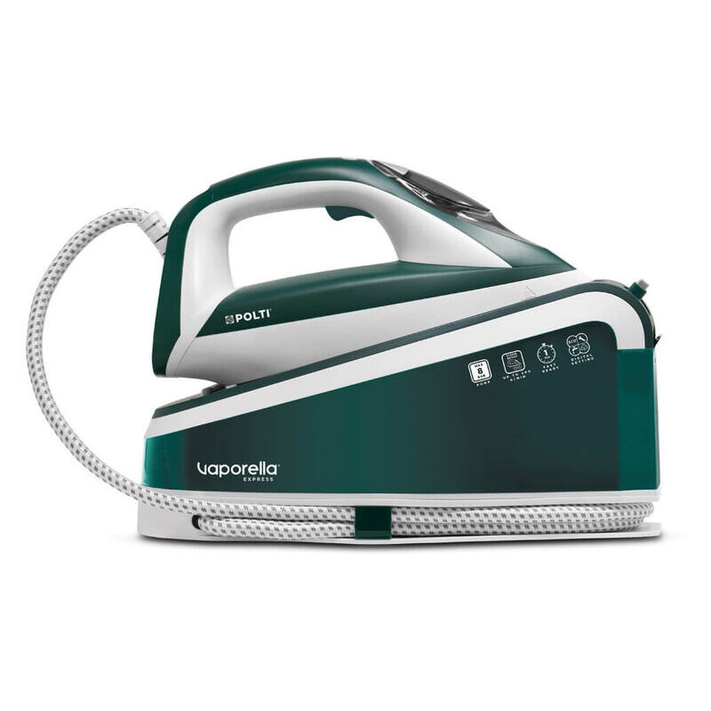 foto del prodotto polti ve30.20 ferro da stiro a caldaia 2200 w 1,6 l ceramica verde, bianco